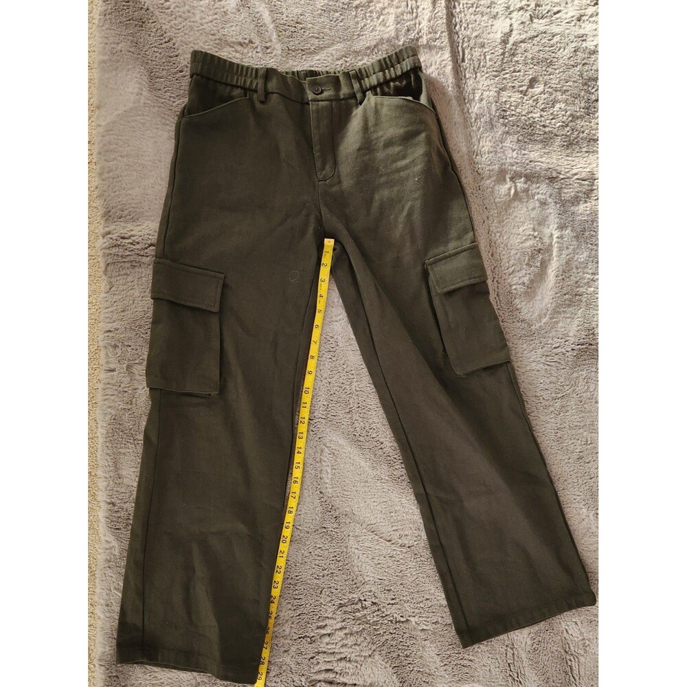 100% cotton Olive Green High Waist Jeans NWOT - Picture 6 of 6